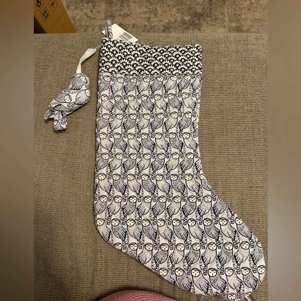 Vera Bradley Owl Stocking